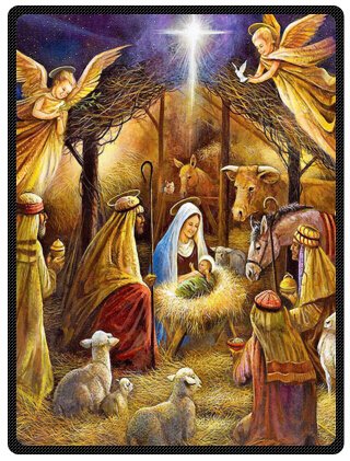 Znalezione obrazy dla zapytania christmas holy family