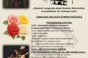 Pielgrzymka Róż Żywego Różańca 26 września 2026&nbsp;r.